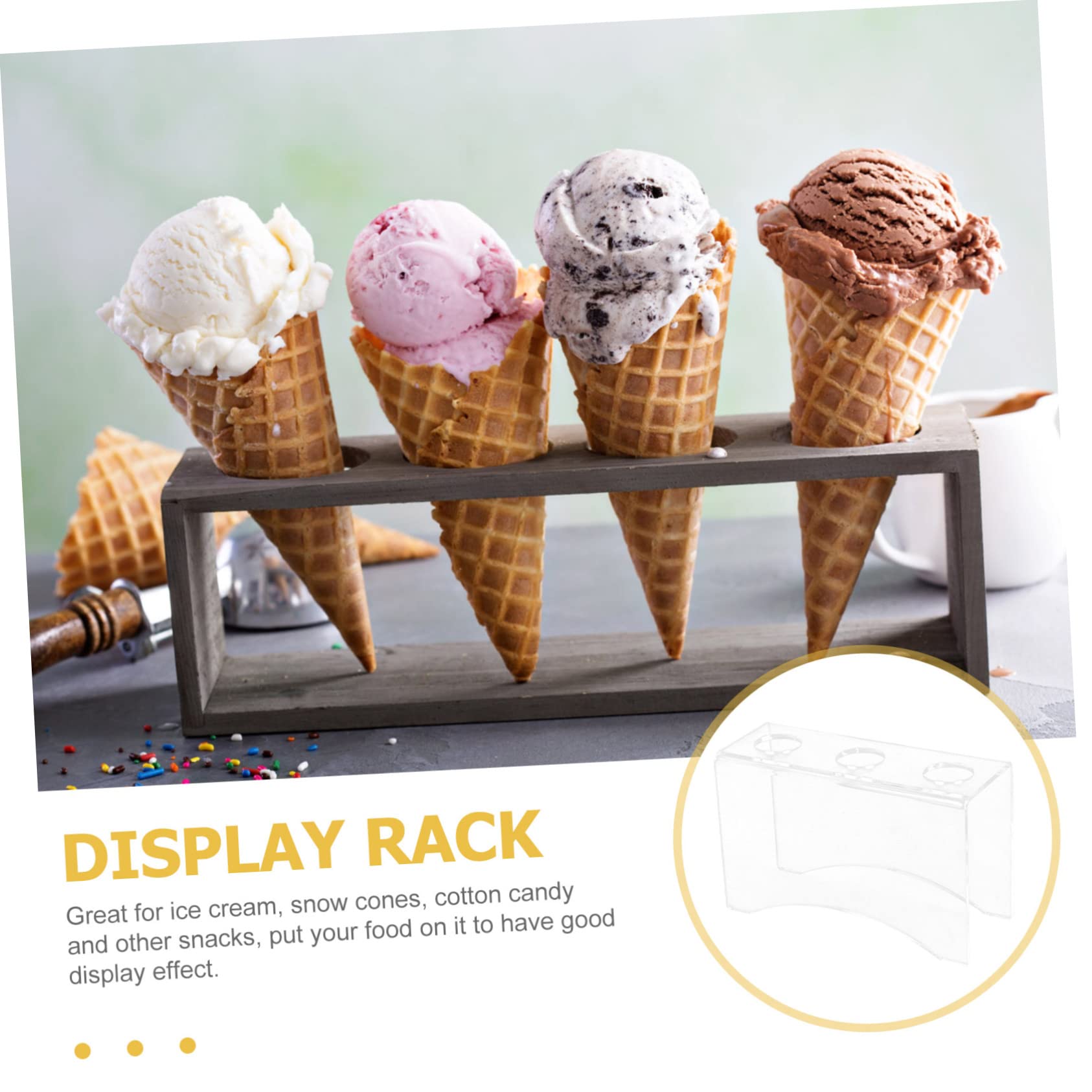 Amazon｜KJHBV アイスクリームディスプレイスタンド デスクトップ